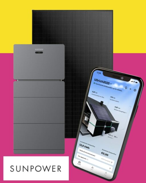 Vos panneaux produisent le jour. Vous consommez le soir.
Sans batterie, vous payez deux fois.

🔋 All in One de chez  SUNPOWER avec EOS Énergies : Panneaux + onduleur + batterie 10 kWh en une seule installation.

✅ Soirée + nuit couvertes pour une famille de 4 
✅ Jusqu'à 80 % d'autoconsommation 
✅ Batterie 10 kWh installée à partir de 4 000 € TTC

📩 Nous sommes installateurs agréés SUNPOWER :  Étude personnalisée gratuite — DM ou lien en bio.